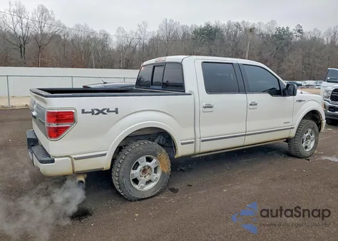 2012 Ford F150 Supercrew из США, поврежденный, VIN 1FTFW1ET3CFA92742